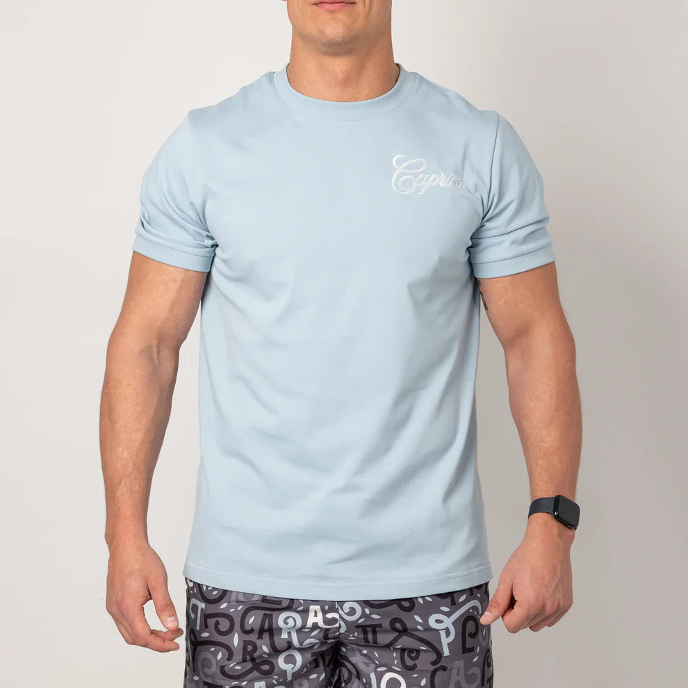Capria Signature Luxury Capria T-Shirt - Sky Blue